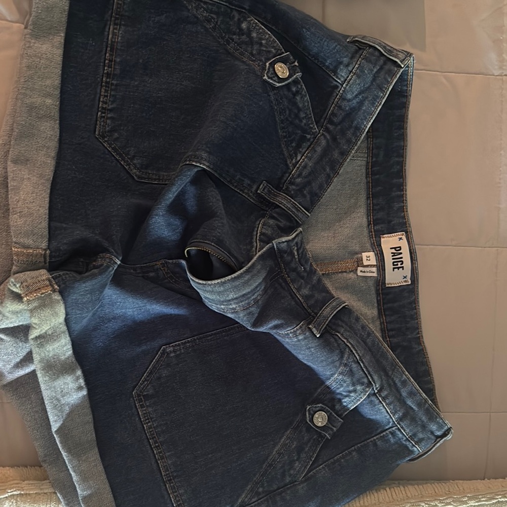 PAIGE Indigo Jean Shorts  you get 2 pairs. Same shorts x 2